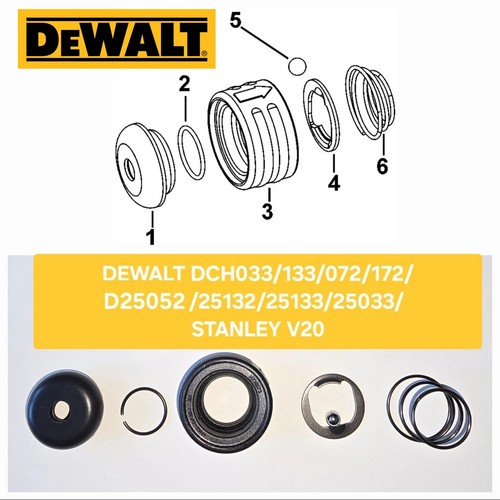 Chuck assembly repair kit for - kit,